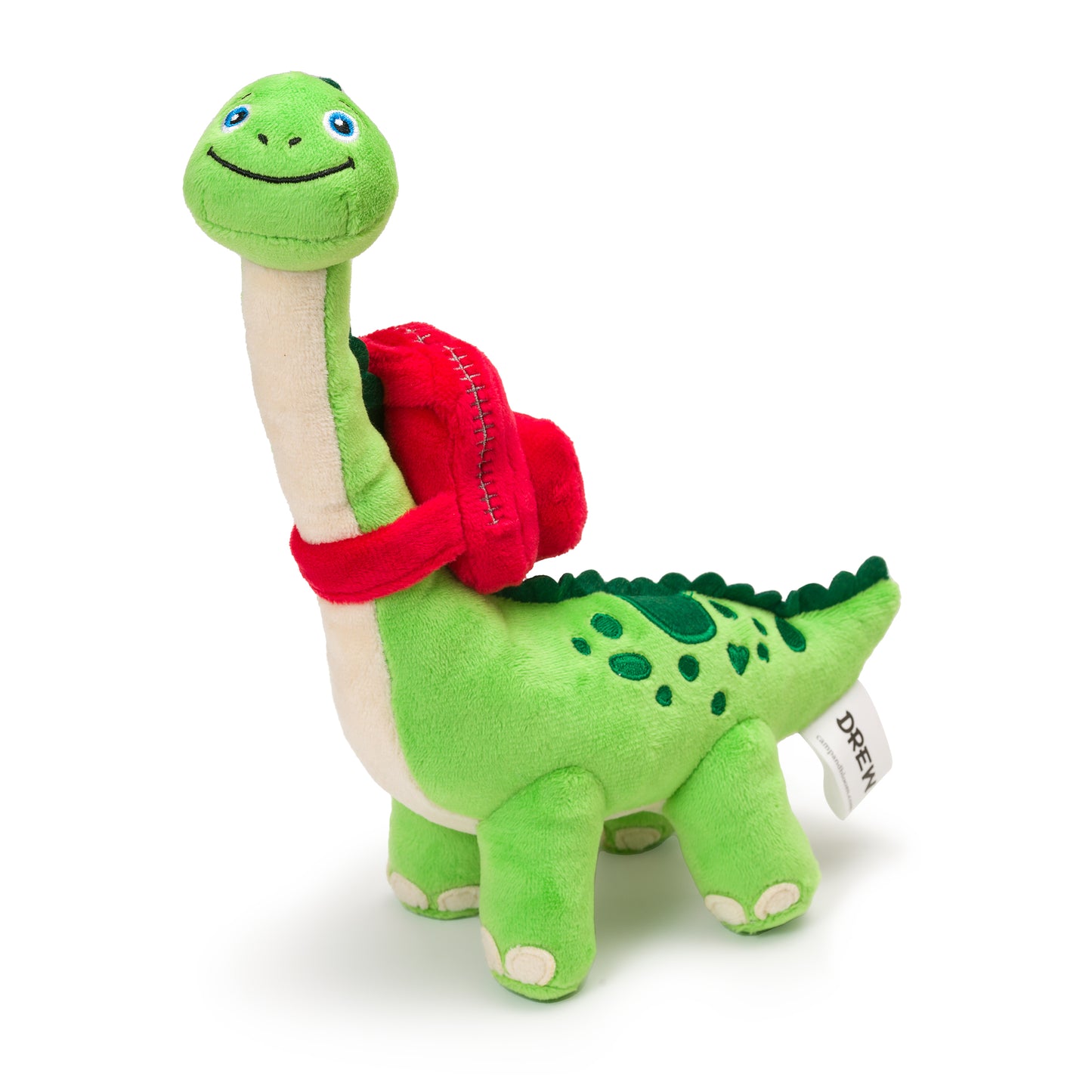 Plush Dinosaur Toy - Soft Stuffed Dino for Kids (Drew the Dinosaur)